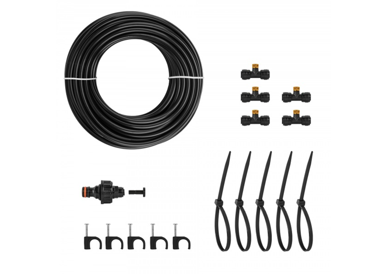 Gartenwassernebel 7,5 m Bradas BLACK LINE ECO-Z1007
