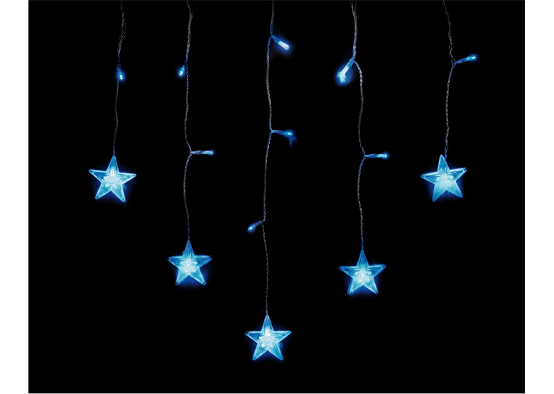 LED-Weihnachtsbeleuchtung Lichtervorhang Bulinex 10-606