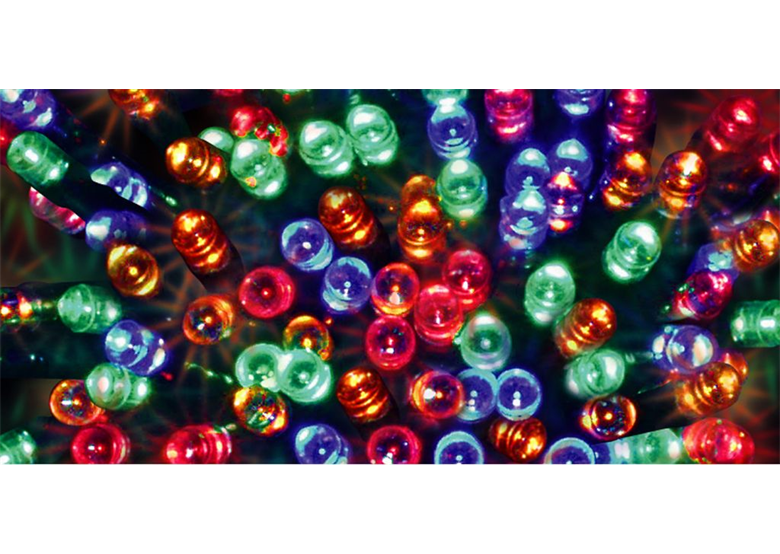 Weihnachtsbeleuchtung LED (bunt, 50 Stck.) Bulinex 20-021