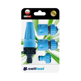 Set mit geradem Sprinkler 1/2“ - 5/8“ 4tlg. Cellfast BASIC 50-500