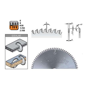 Sägeblatt für Aluminium 160x20mm T56 Cmt 296.160.56H