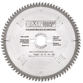 Kreissägeblatt für Laminat 165x20mm T56 Cmt 296.165.56H