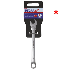 Flach-Ringschlüssel CrV 32mm Dedra 1464P