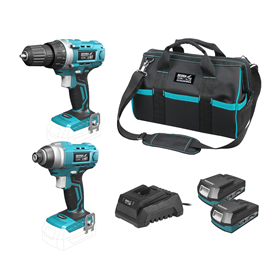 Werkzeugset 18V Dedra SAS+ All DED7014 2x2.0Ah