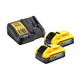 Akku-Schlagbohrschrauber DeWalt 18V XR DCD805H2T 2x5.0Ah