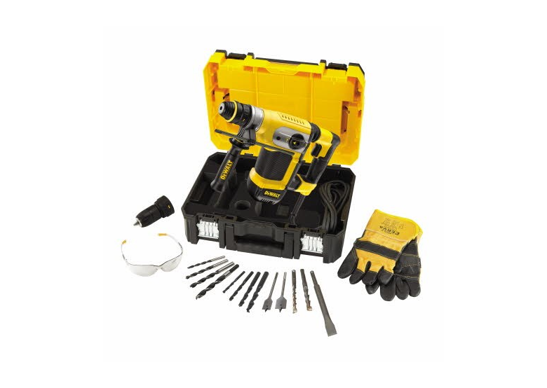 Kombihammer mit Zubehör DeWalt D25417KT