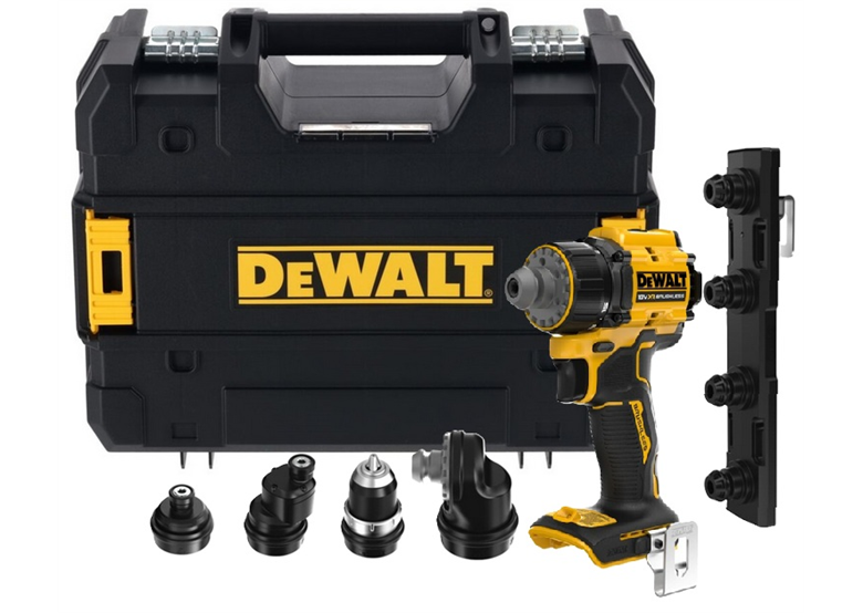 Akku-Bohrschrauber mit Aufsätzen DeWalt DCD803NT