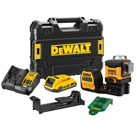 3x360 Multilinien Laser Grün 18V​ DeWalt DCE089D1G18