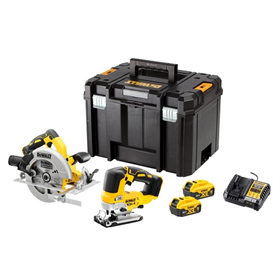 Werkzeugset 18V DeWalt XR DCK2012P2T 2x5.0Ah