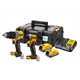 Werkzeugset 18V DeWalt XR DCK2050E2T 2x1.7Ah