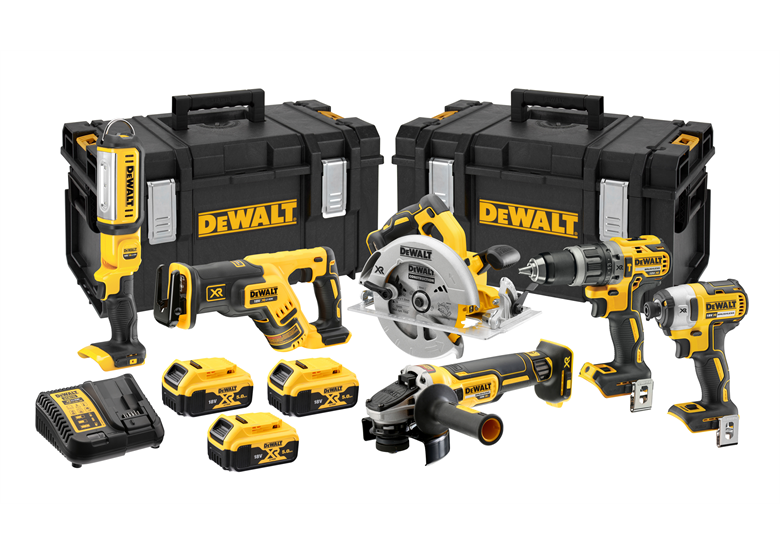 Werkzeugset 18V DeWalt XR DCK623P3 3x5.0Ah