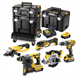 Werkzeugset 18V DeWalt XR DCK654P3T 3x5.0Ah