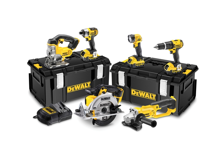 Werkzeugset 18V DeWalt XR DCK691M3 3x4.0Ah