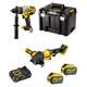 18 und 54V Elektrowerkzeug-Set DeWalt XR FLEXVOLT DCK2016T2T 2x6.0/2.0Ah