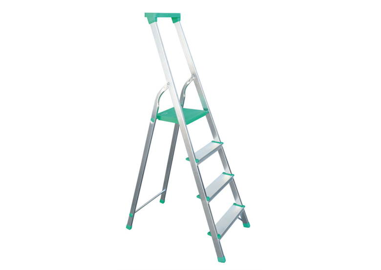 Stehleiter, 180cm, 4 Sprossen Drabex DR1204