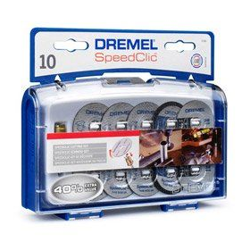 Schneidset Speedclic 10 Stück Dremel 2615S690JA