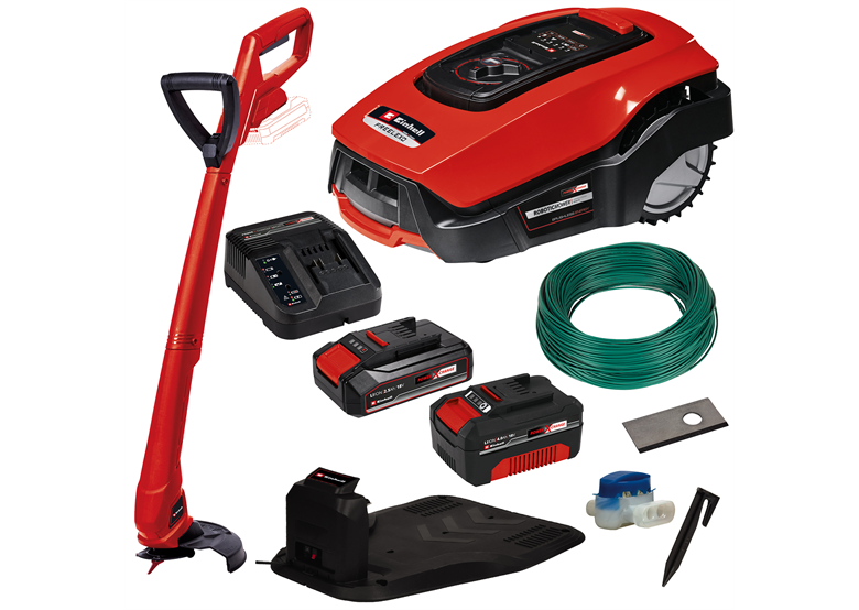 Mähroboter mit Rasentrimmer Einhell FREELEXO 500-800 BT KIT