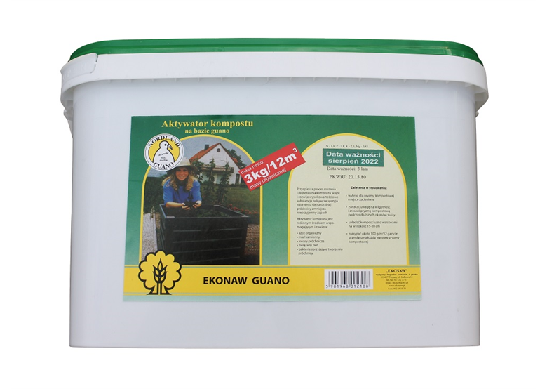 Kompostbeschleuniger mit Guano Ekonaw 801218