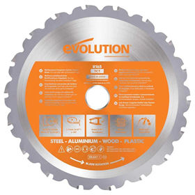 Kreissägeblatt 165mm Evolution EVO-165-MULTI