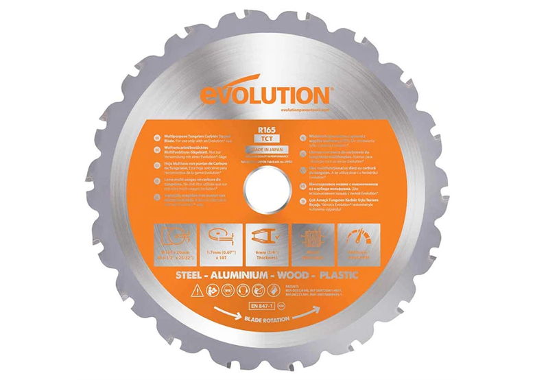 Kreissägeblatt 165mm Evolution EVO-165-MULTI