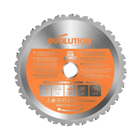 Mehrzweckkreissägeblatt RAGE 210x25,4mm T24 Evolution EVO-210-MULTI