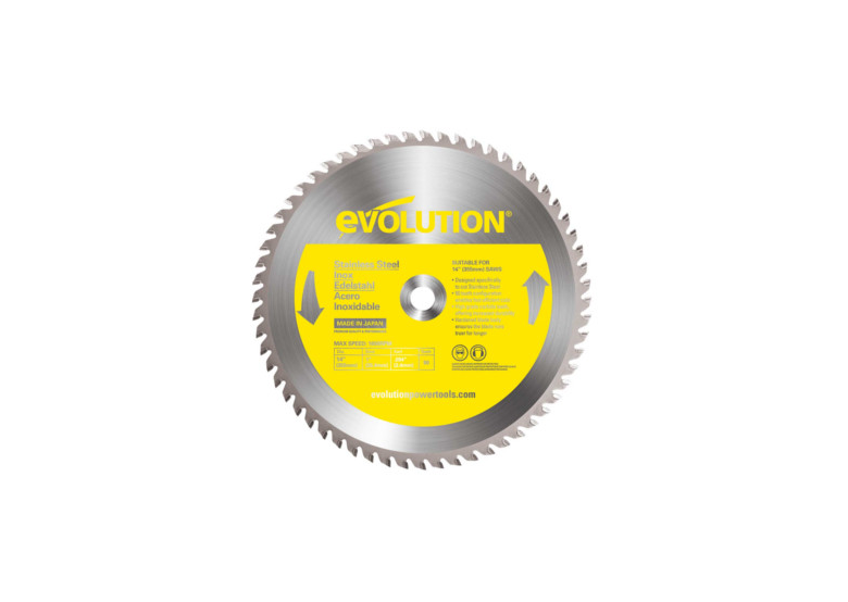 Sägeblatt für Edelstahl 355x25,4mm T90 Evolution EVO-355-90-SN