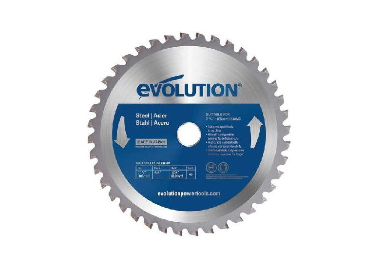 Stahltrennscheibe 185x20mm Evolution M185TCT-40CS