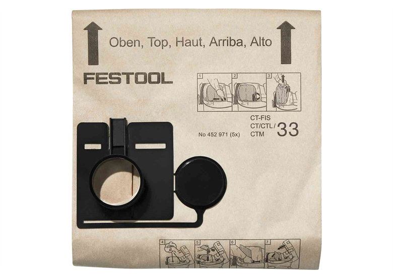 Filtersack Festool FIS-CT 33