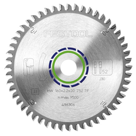 Aluminiumscheib Festool HW 160 x 2,2 x 20 mm TF52