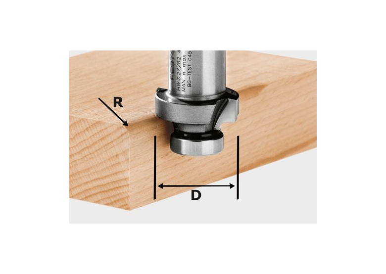 Abrundfräser Festool HW R2-OFK