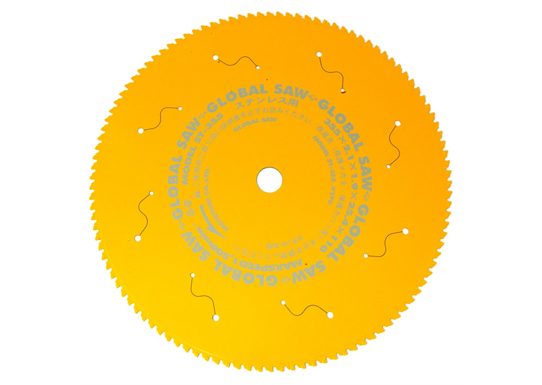 Edelstahlscheibe 355x25.4mm/110z cermet FN Glob Motoyuki GLOB-ST-355