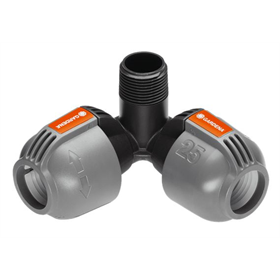 Winkelstück 25 mm x 1/2"-Außengewinde Gardena 02782-20