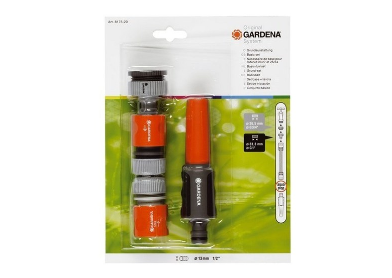 SB-System-Grundausstattung 1/2" OGS Gardena 8175-29