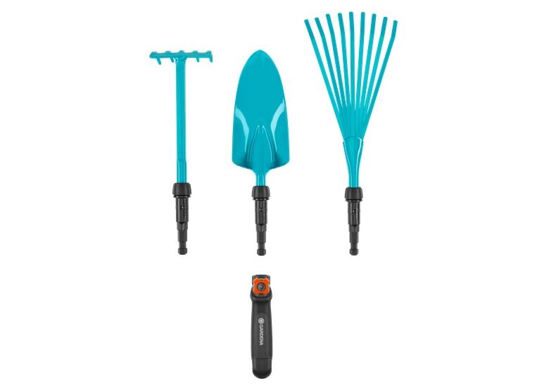 Set von kleinen Gartenwerkzeugen Gardena combisystem