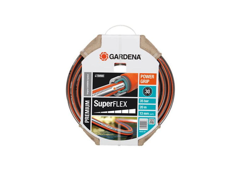 Gartenschlauch Gardena Premium SuperFlex 1/2", 20m