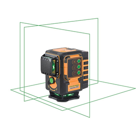 Multi-Linienlaser 3x360° grün Geo-Fennel Geo6-XR GREEN SP Li-Ion