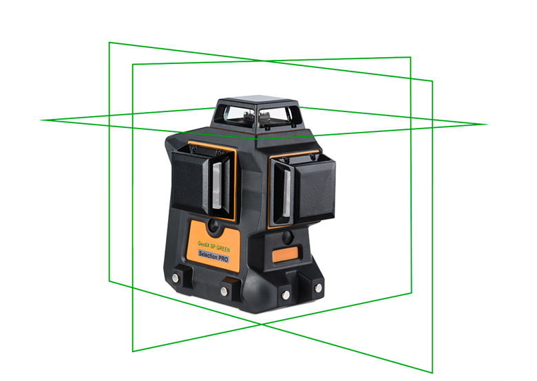 Multi-Kreuzlinienlaser Grün Geo-Fennel Geo6X GREEN SP Li-Ion