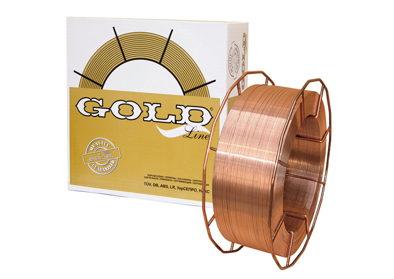 Schweißdraht G3SI1 GOLD 5kg fi 0,8 Gold 1150170072