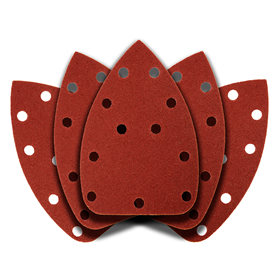 Schleifpapier 140x140x80mm, K120, 5Stk. Graphite 54H013