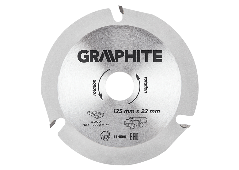 Schneidescheibe 125mm Graphite 55H599