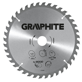 Circular saw blade 185mm Graphite 55H600