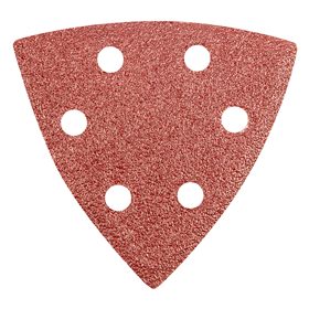 Delta-Schleifpapier mit Klettverschluss 93x93mm K 60, 5 Stück Graphite 55H764