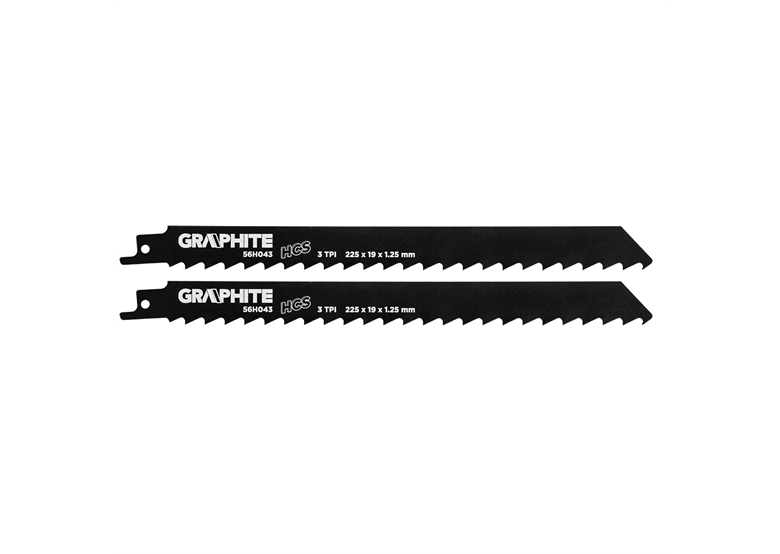Bajonett-Sägeblätter Graphite 56H043