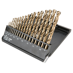 Metallbohrer HSS-Co 1.0-10.0mm, 19 Stk. Graphite 57H089