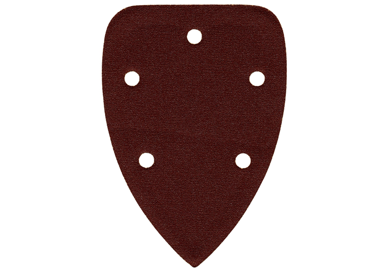 Schleifblätter mit Klettverschluss, K80, Set mit 5 Stück Graphite 57H824