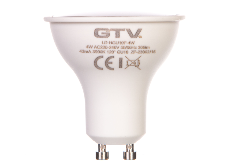 LED-Leuchtmittel GTV LD-NGU10P-4W