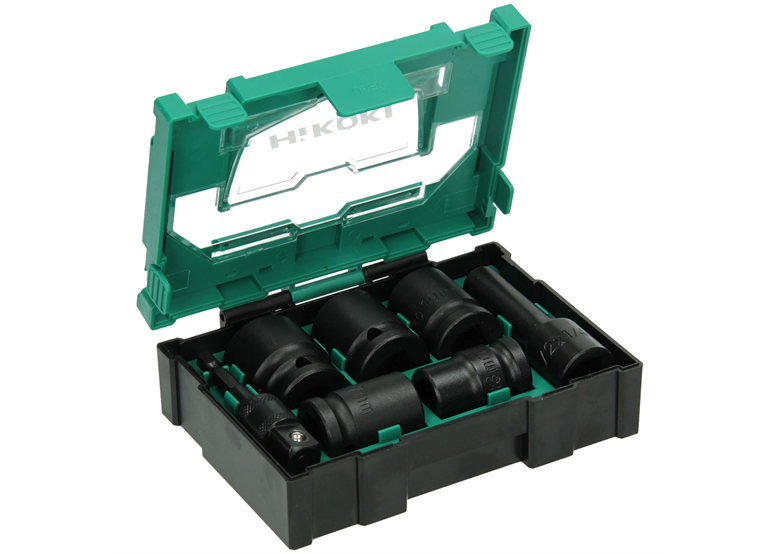 Stecknuss-Satz 1/2" 7-tlg. Hikoki Box II