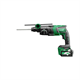 Akku-Bohrhammer SDS-Plus Hikoki DH36DPE WEZ 2x2,5Ah HIT-SYSTEM HSC4 + HSC2