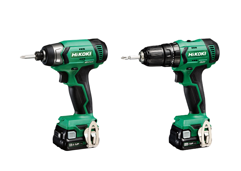 Werkzeugset 12V Hikoki KC12DA WBZ 2x2.5Ah