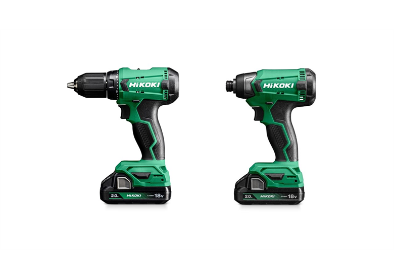 Werkzeugset 18V Hikoki KC18DAWCZ 2x2.0Ah